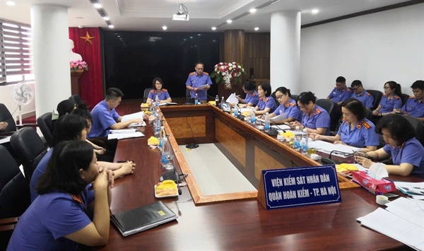 Một số kết quả hoạt động nghiệp vụ năm 2024 của Phòng kiểm sát việc tạm giữ, tạm giam và thi hành án hình sự Viện KSND thành phố Hà Nội